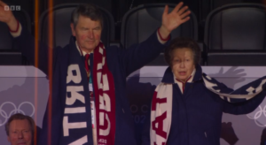 Princess Anne and Sir Timothy Laurence delight fans with warm waves at Winter Olympics