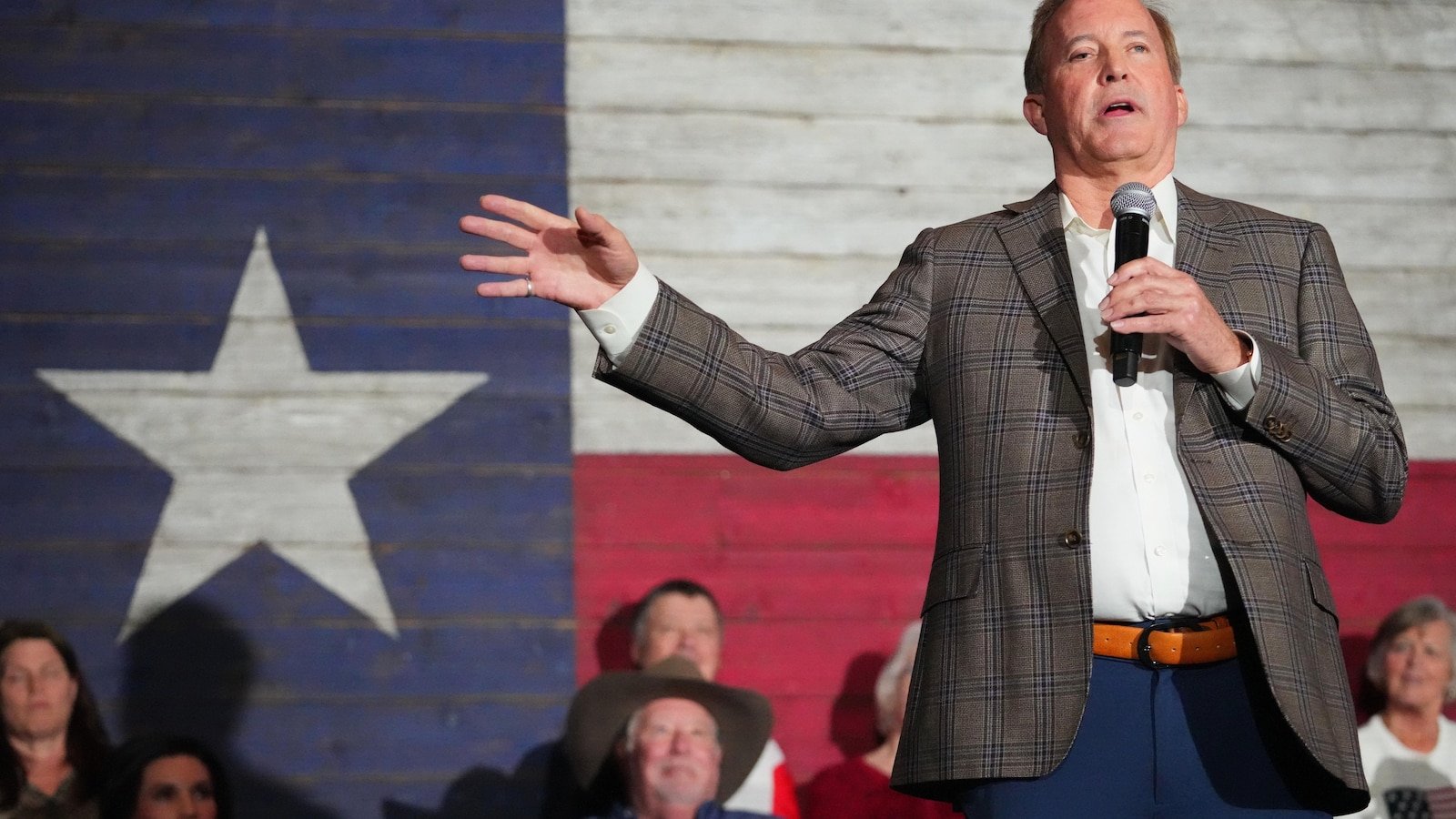 Texas Republican Paxton steps up his Senate bid against GOP Sen. Cornyn ahead of early voting