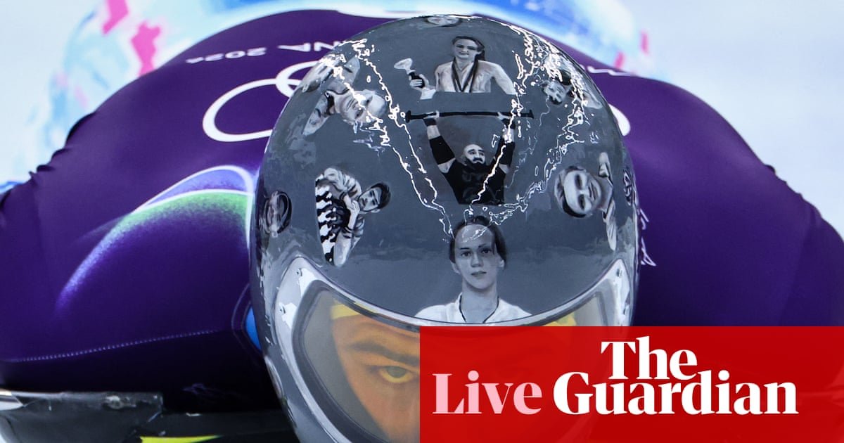 Winter Olympics 2026: Ukrainian athlete kicked out of skeleton over helmet tribute, women’s Super G – live | Winter Olympics 2026