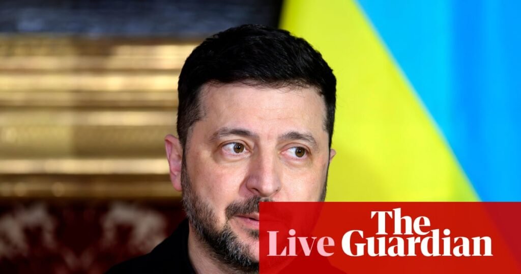 Zelenskyy says no agreement on key issues in peace talks as he accuses Russia of ‘dragging out negotiations’ – Europe live | World news