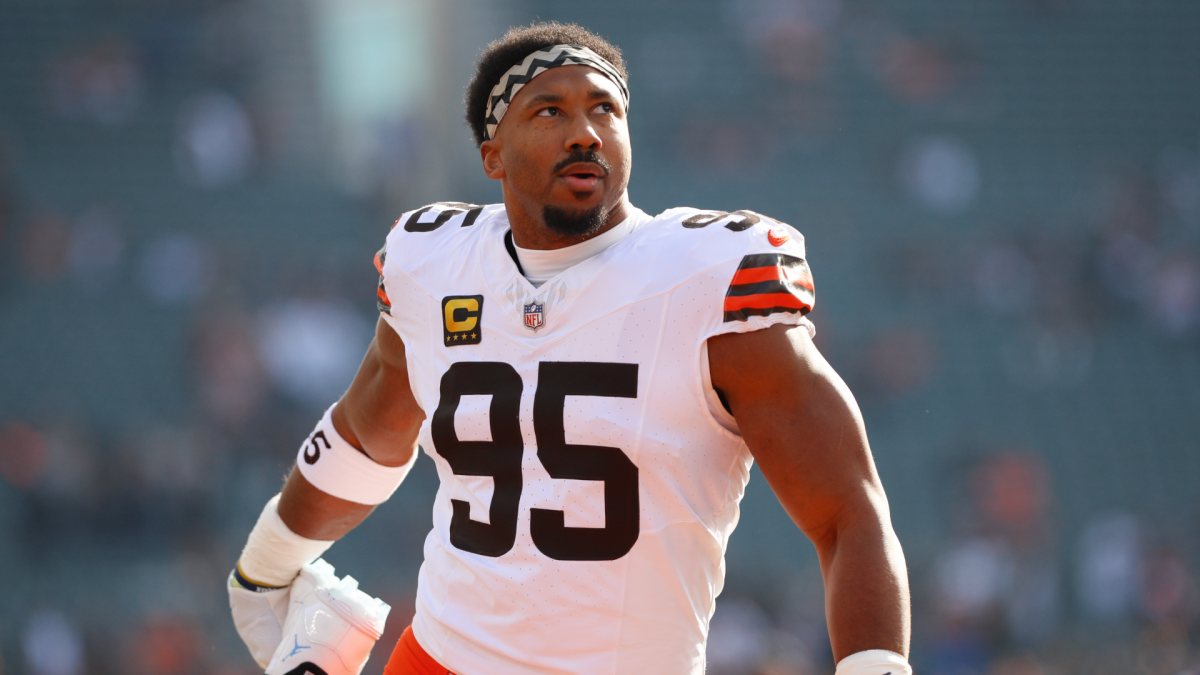 Browns' Myles Garrett cited for speeding once again