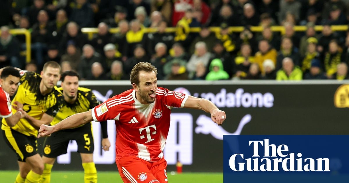 European football: Kane double helps Bayern Munich sink Borussia Dortmund | European club football