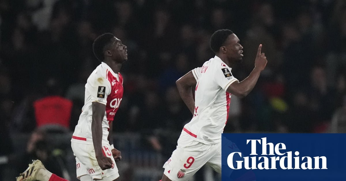 European football: Monaco dent PSG title hopes with victory at Parc des Princes | European club football