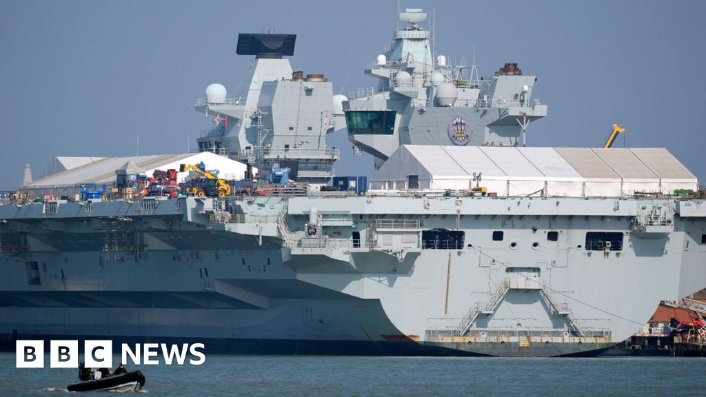 HMS Prince of Wales unlikely to head to the Middle East