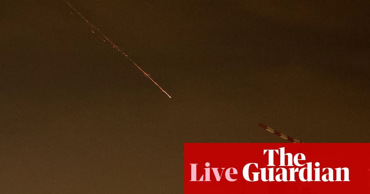 Middle East crisis live: Starmer and Trump discuss ‘essential’ need to open strait of Hormuz as Israel warns war will continue for weeks | US-Israel war on Iran