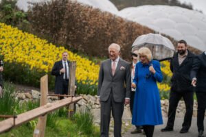 Queen Camilla takes King Charles on a date afternoon