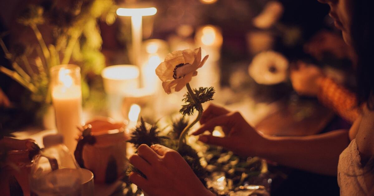 Smoke a joint and get deep with flowers at this guided floral design workshop in DTLA