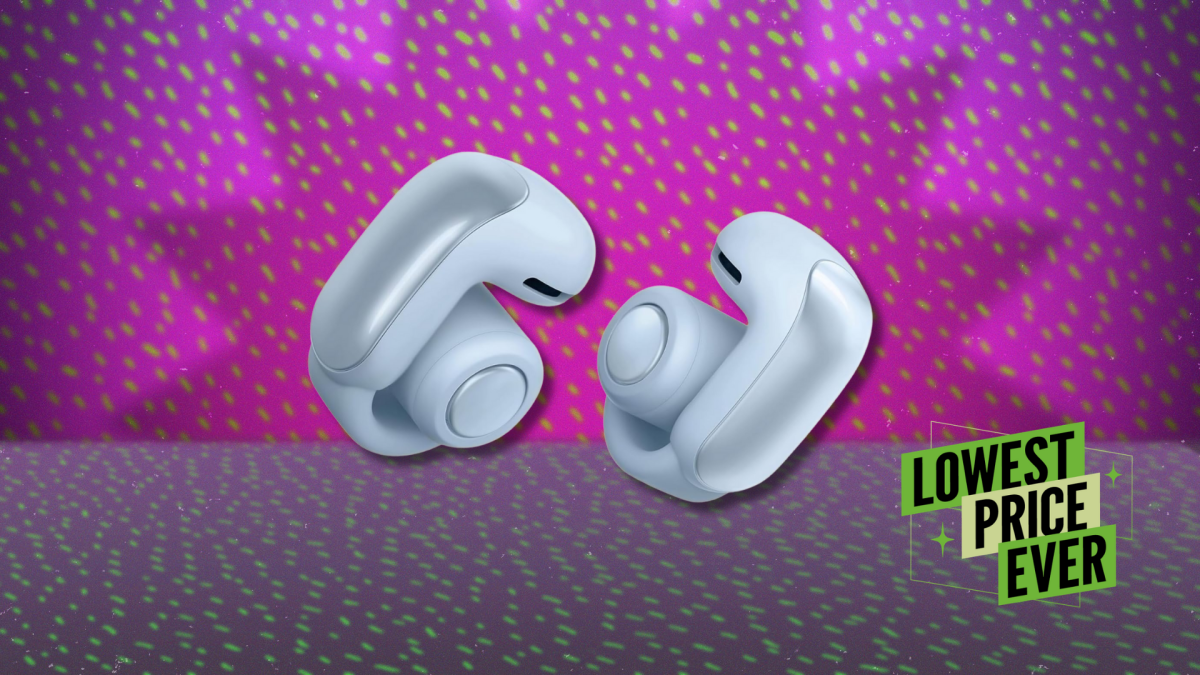 These Bose Ultra Open Earbuds Are $100 Off Right Now