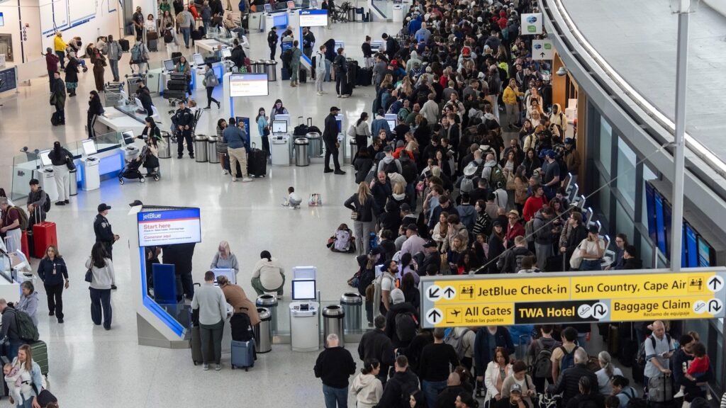 Transportation Secretary Duffy says ICE agents are trained and can assist TSA at airports