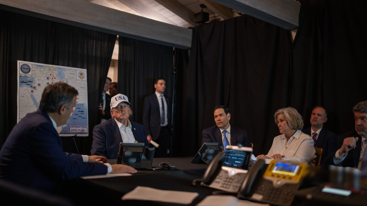 White House 'gamifying' Iran war updates : NPR