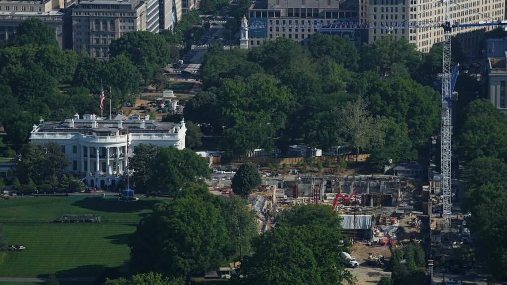 Americans oppose Trump ballroom 2-to-1; even more oppose his signature on money: ABC News/Washington Post/Ipsos poll