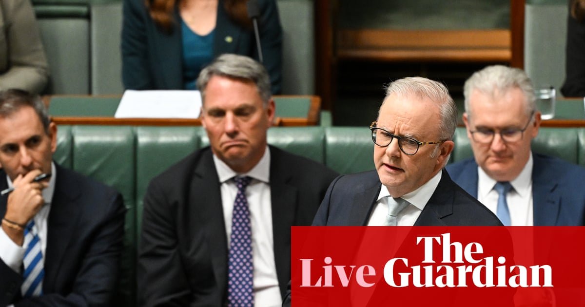 Australia politics live: Taylor asks Albanese ‘what has changed since yesterday?’ in question time as PM prepares to address nation on Iran and fuel crisis | Australian politics
