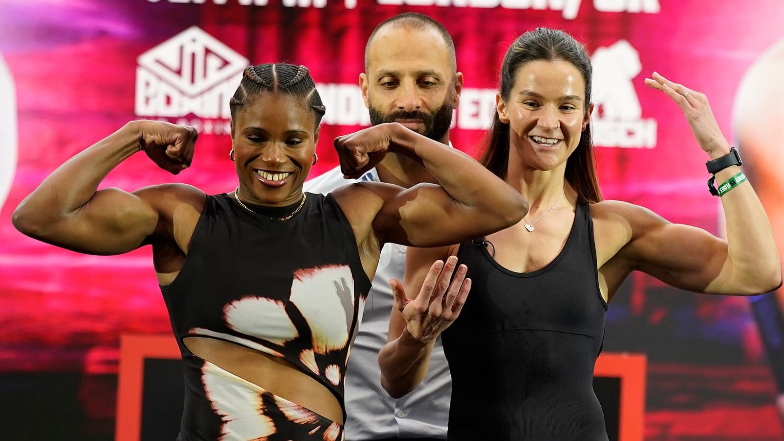 Caroline Dubois reacts to elbow barge from Terri Harper: 'She's trying to be me. She’s trying to pretend' | Boxing News