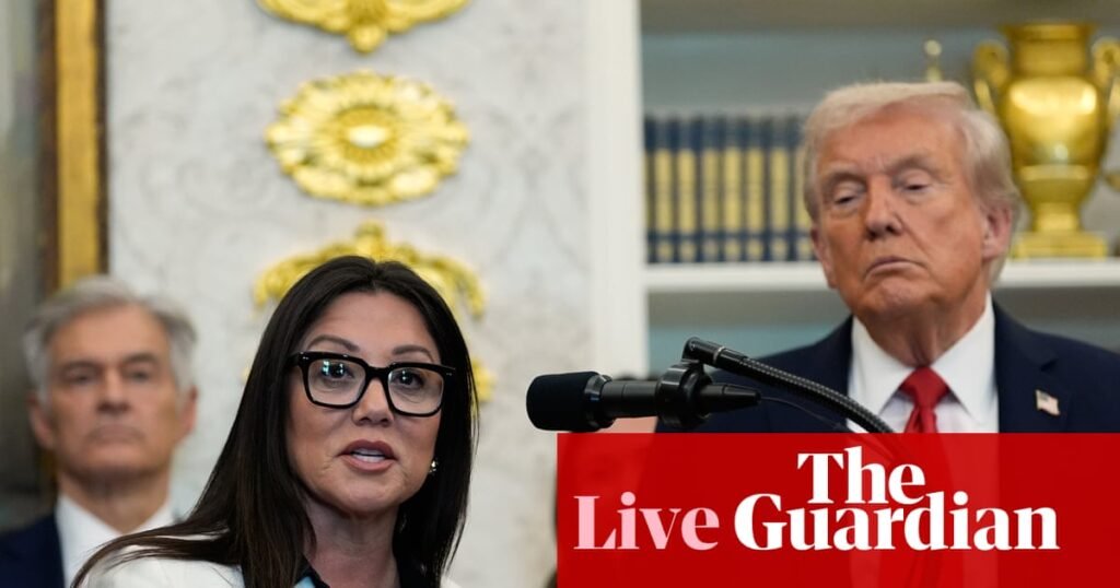 Democrats say Trump administration ‘imploding’ after third cabinet member steps down – live | Trump administration