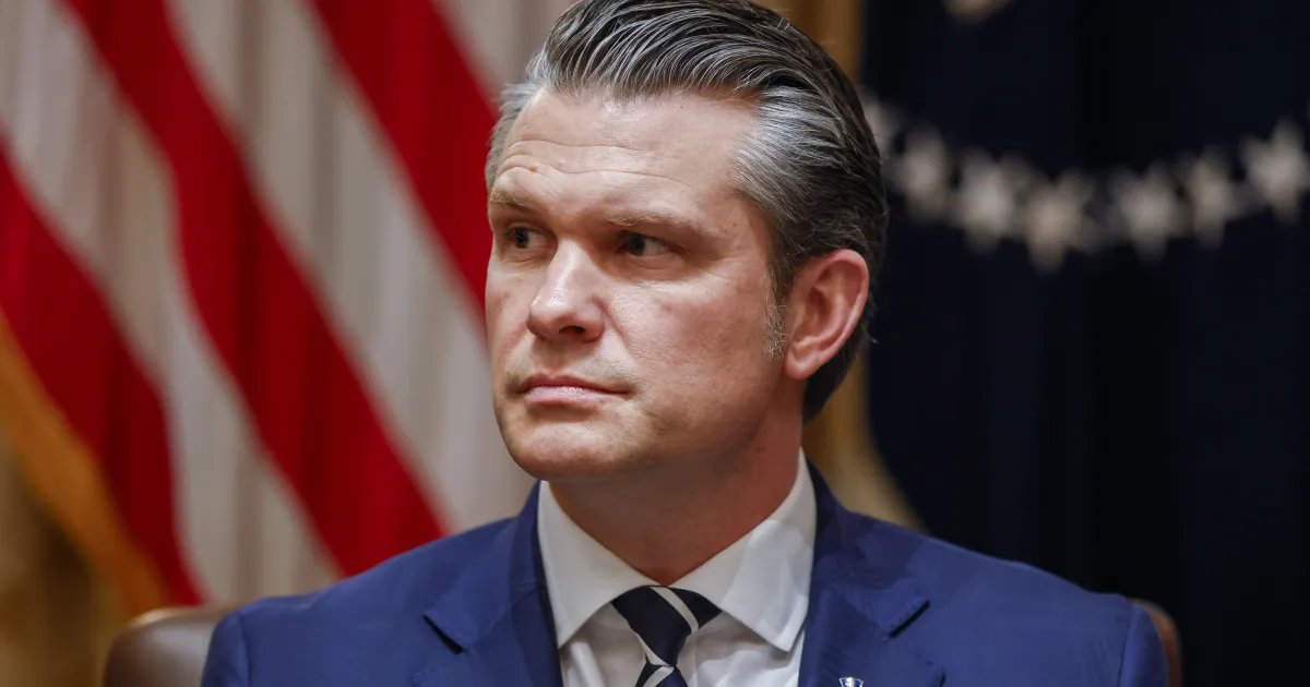 Hegseth says he will allow troops to take personal weapons onto military bases