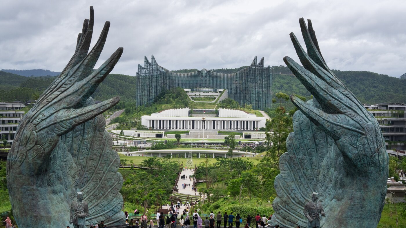 Indonesia’s capital of the future faces doubts in the present : NPR