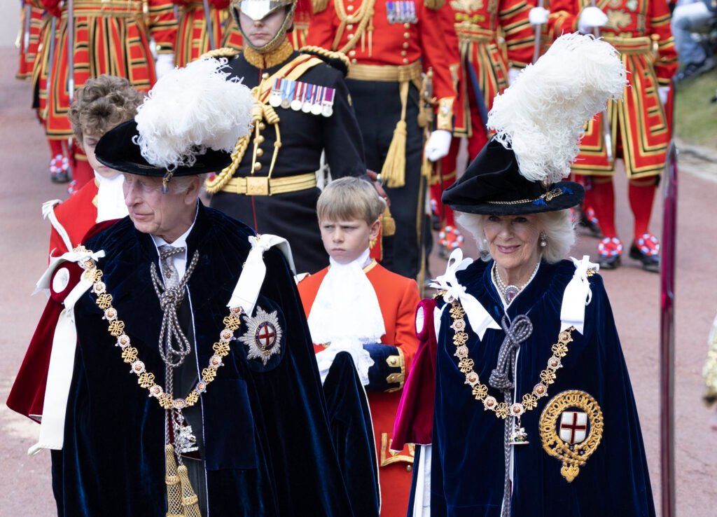 King Charles gives out one of the highest honours to three people