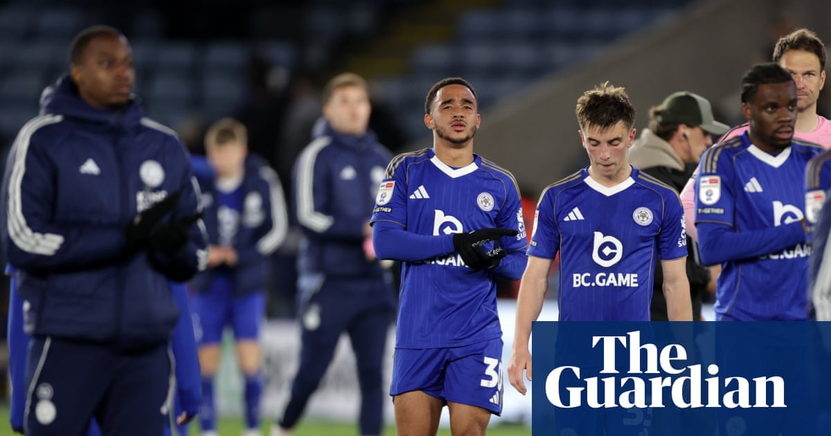 Leicester’s decline and fall feels like a cruel parable as League One beckons | Leicester City