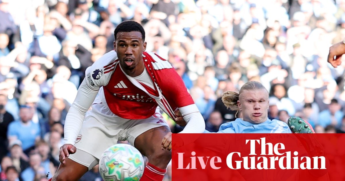 Manchester City v Arsenal: Premier League – live | Premier League
