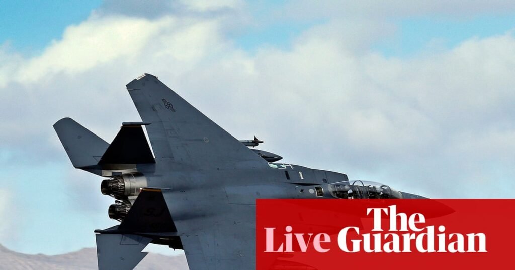 Middle East crisis live: US and Iran race to find missing pilot; Trump warns Tehran over strait of Hormuz | US-Israel war on Iran