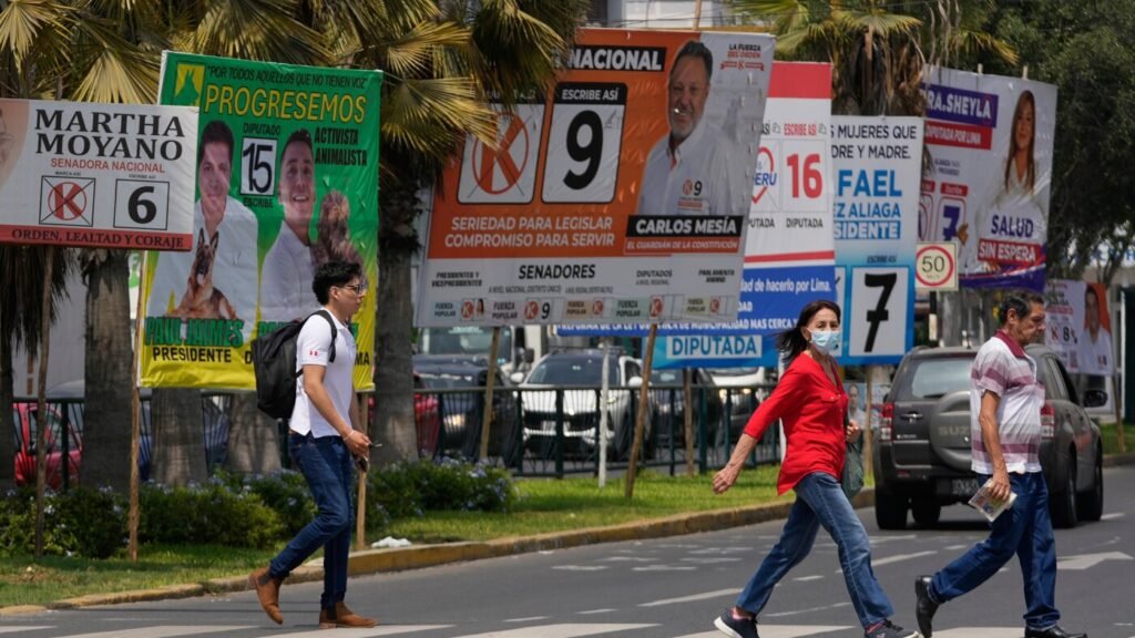 Peru’s chaotic presidential election : NPR