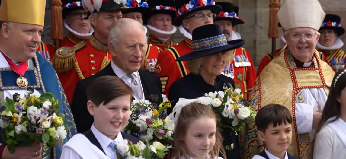 Queen Camilla and King Charles both just received the same gift