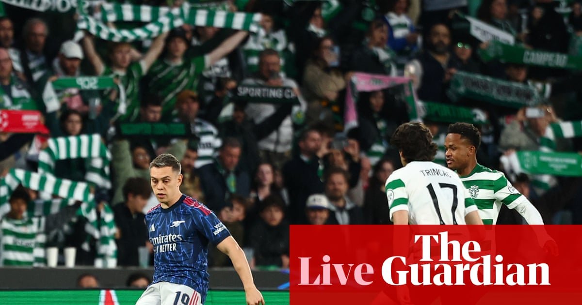 Sporting v Arsenal: Champions League quarter-final first leg – live | Champions League