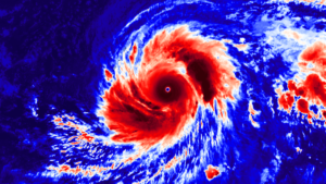 The Typhoon Sinlaku Targeting Marianas Guam