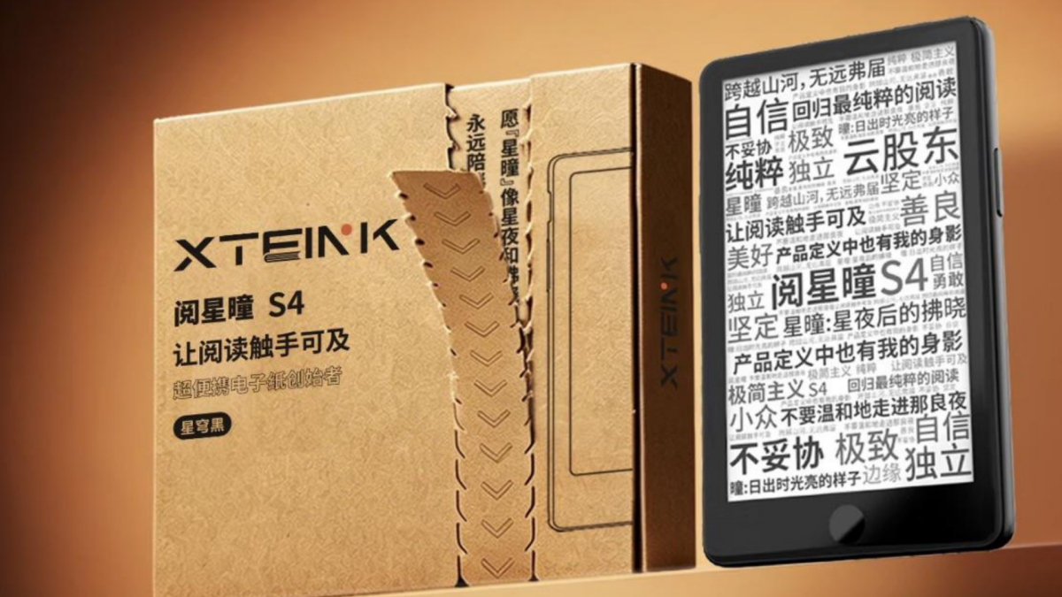 The Xteink S4 Might Be the Pocket E-Reader of My Dreams