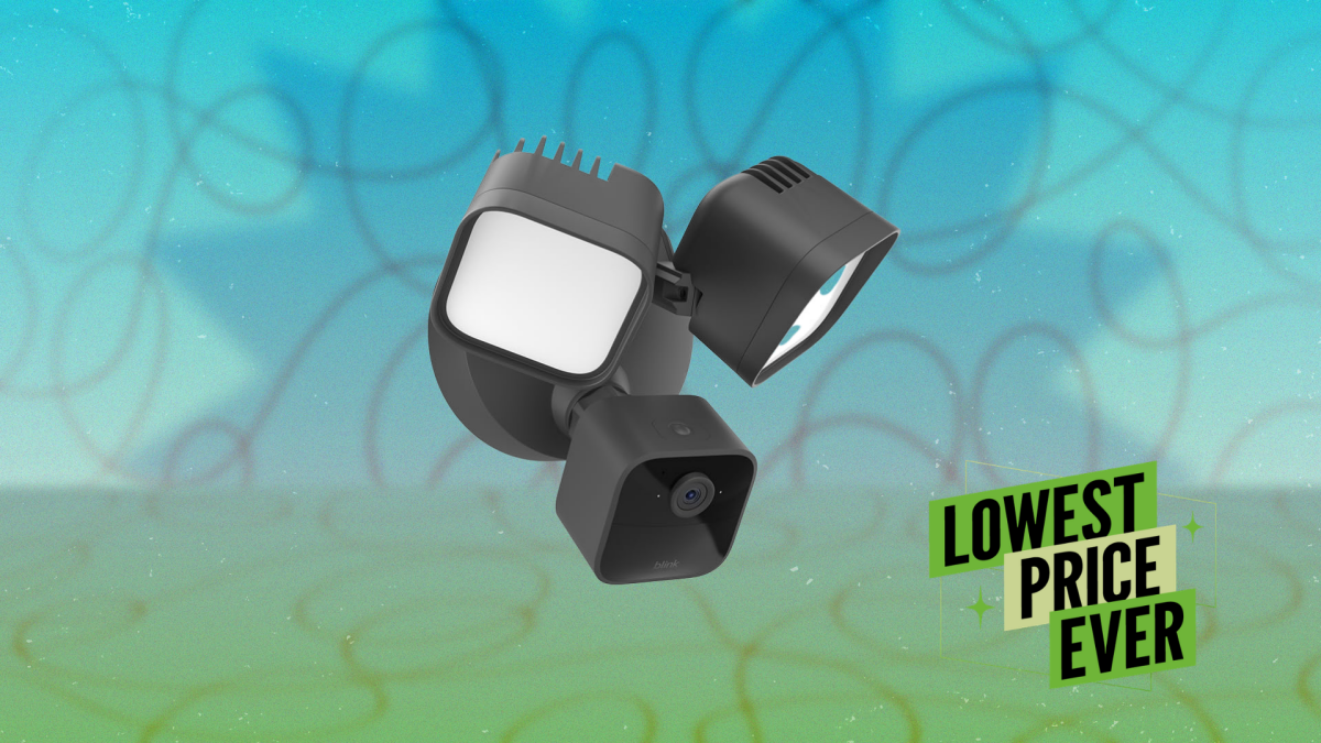 This Bright and Powerful Blink Floodlight Camera Is Over Half Off Right Now