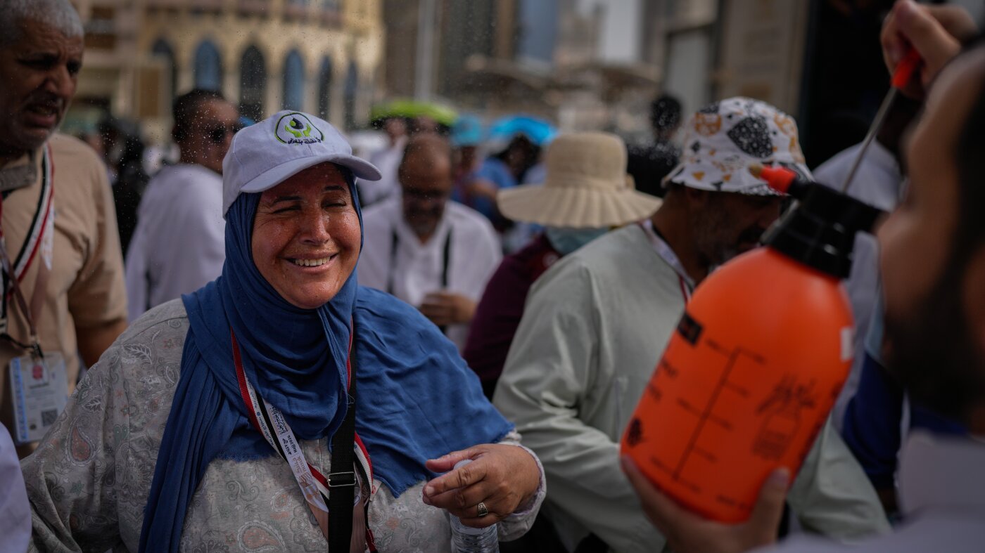 Muslims begin the annual Hajj : NPR
