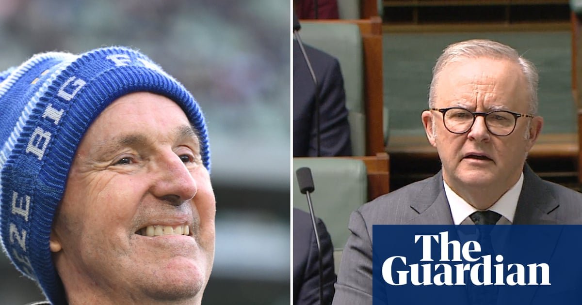 PM moves condolence motion for AFL great and motor neurone disease campaigner Neale Daniher – video | AFL