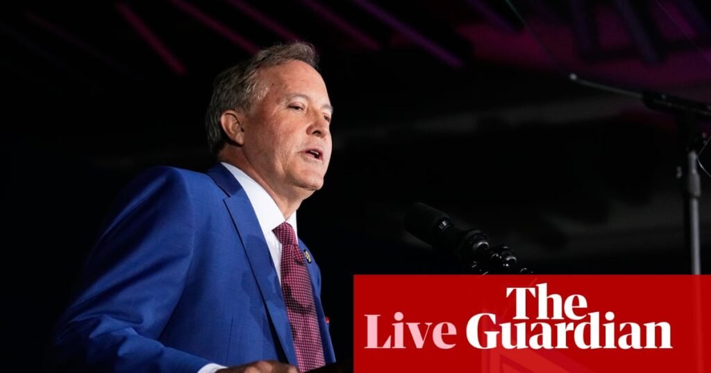 Paxton hails Trump’s endorsement as ‘most powerful force in politics’ after Texas runoff win – US politics live | Texas