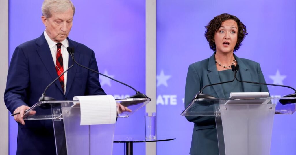 Steyer campaign staffer linked to video of rival Katie Porter berating staff