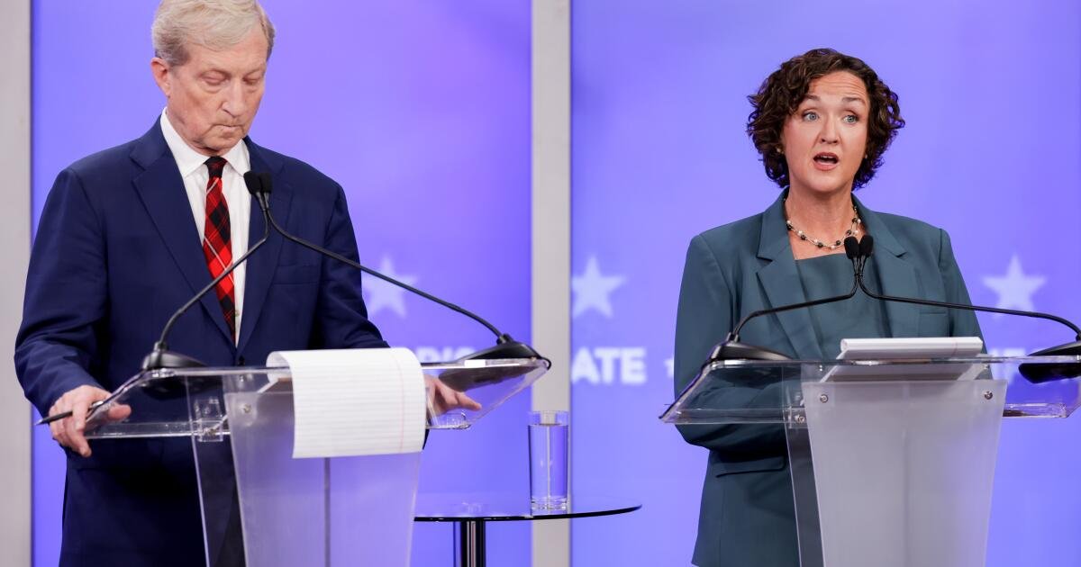 Steyer campaign staffer linked to video of rival Katie Porter berating staff