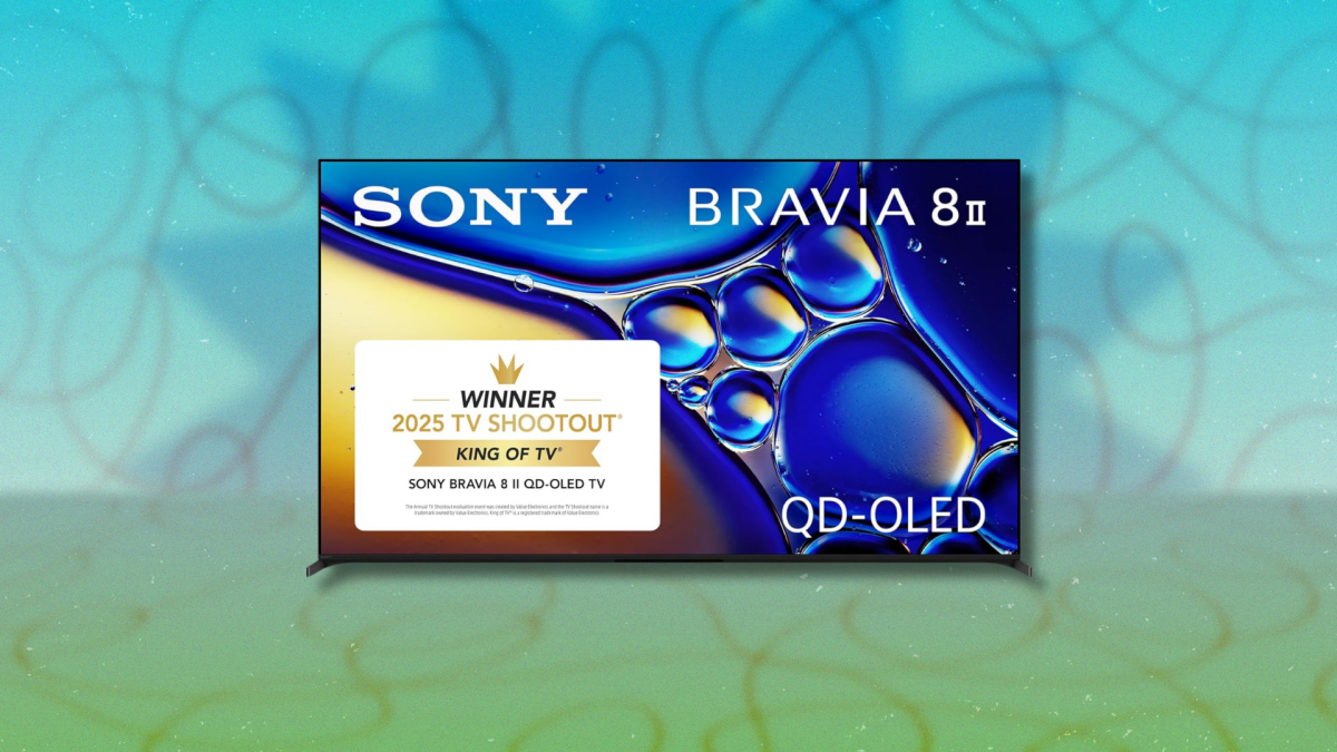 This 65-Inch Sony Bravia 8 II Is $700 Off Right Now