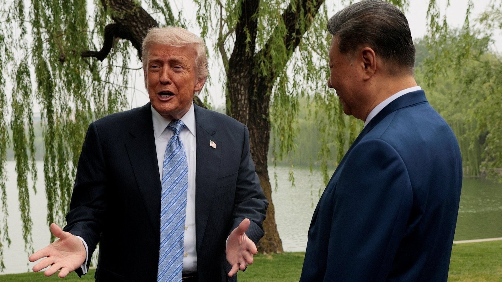 Trump says he and Chinese President Xi Jinping feel 'very similar on Iran'