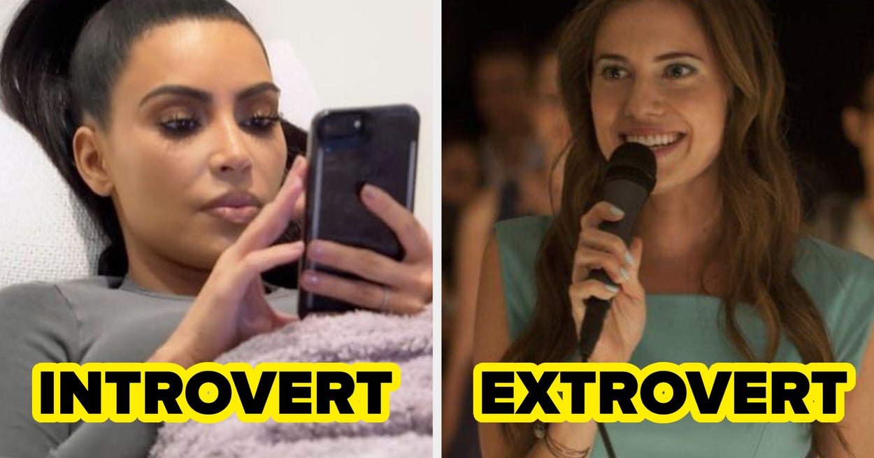 Would you say you're more of an introvert, extrovert, or ambivert?