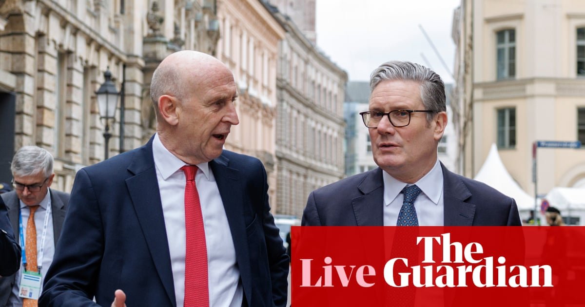 Armed forces minister Al Carns quits over defence spending plan – UK politics live | Politics