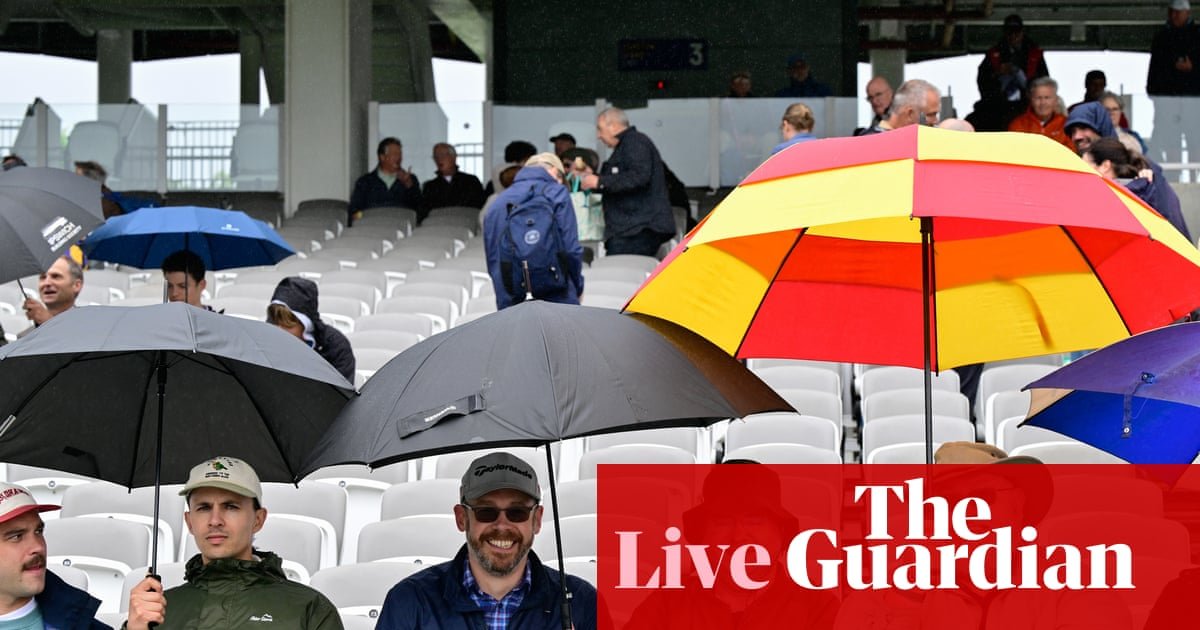 England v New Zealand: first men’s cricket Test, day three start delayed by rain – live | England v New Zealand 2026