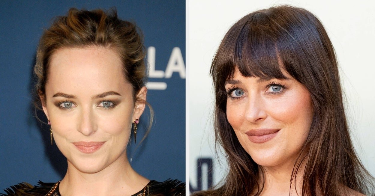 I’m Genuinely Considering Cutting My Own Hair After Seeing These Side-By-Side Pics Of Celebs With And Without Their Bangs