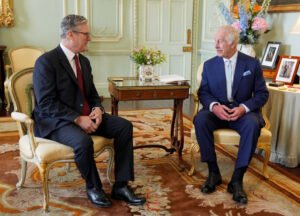 King Charles spoke to Keir Starmer ahead of PM's resignation