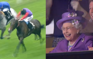 King honours jockey who gave Queen Elizabeth II her greatest racing triumph