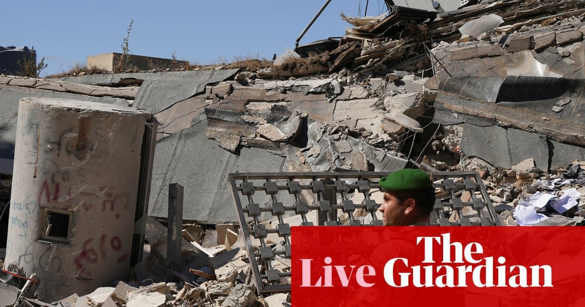 Middle East live: US-Iran talks begin in Switzerland as strait of Hormuz remains closed | US-Israel war on Iran