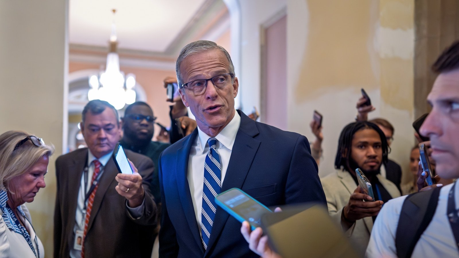 Senate OKs $70B immigration bill after rejecting efforts to permanently ban Trump's settlement fund