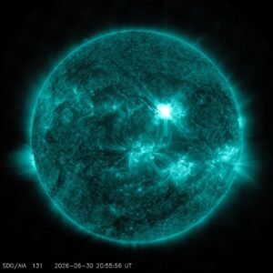 Sun Releases Strong Flare - NASA Science