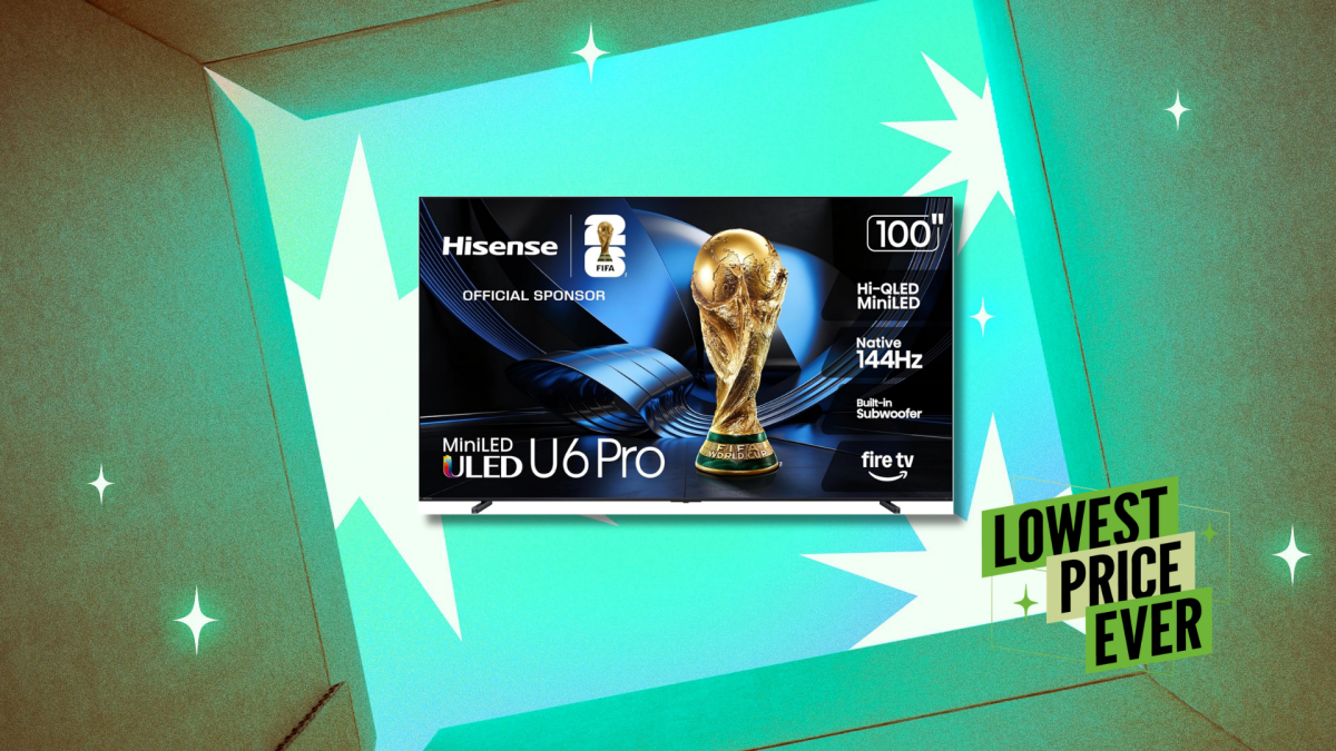 These Massive Hisense Mini-LED TVs Are up to $1,400 Off Right Now