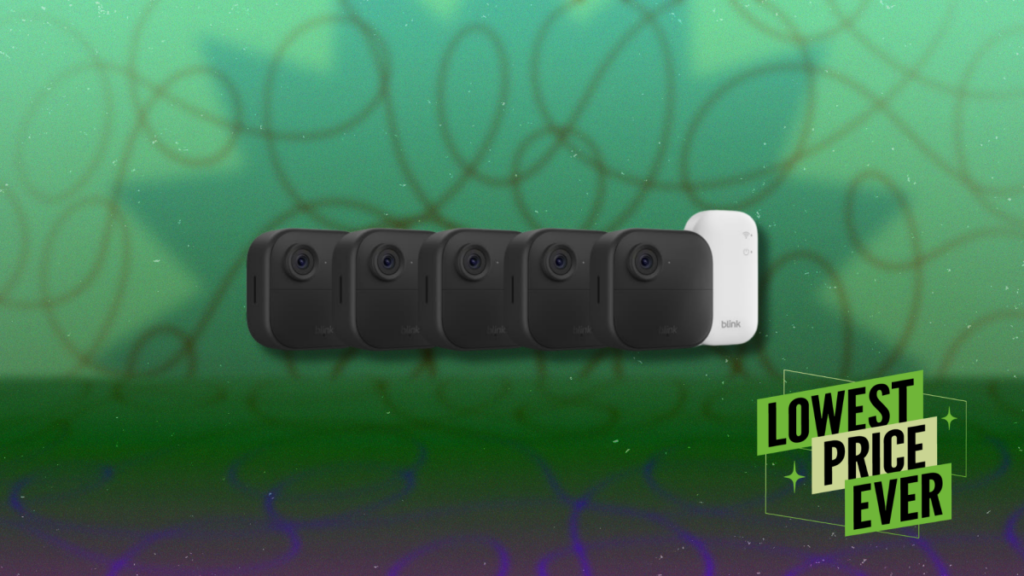 This Five-Camera Blink Camera Bundle Is 65% Off Right Now