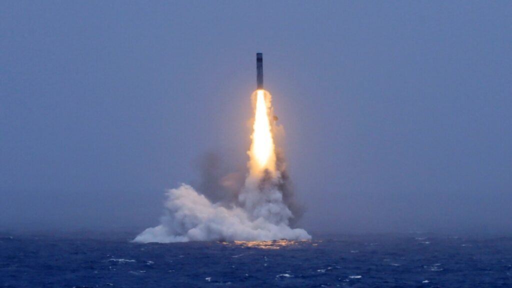 China test-launches a ballistic missile in the South Pacific : NPR