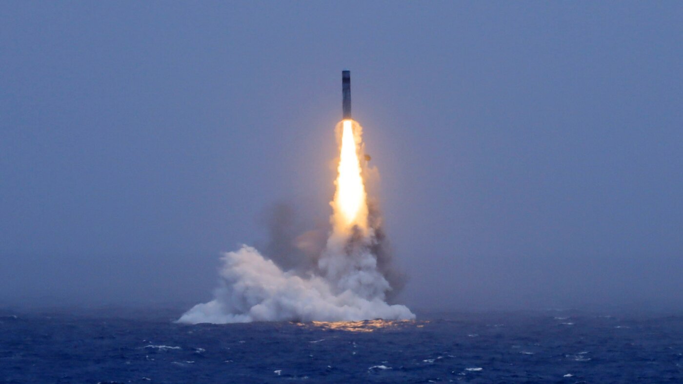 China test-launches a ballistic missile in the South Pacific : NPR